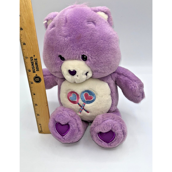 Share Bear Care Bears Play Along Plush Purple Lollipops Works! - Picture 16 of 16